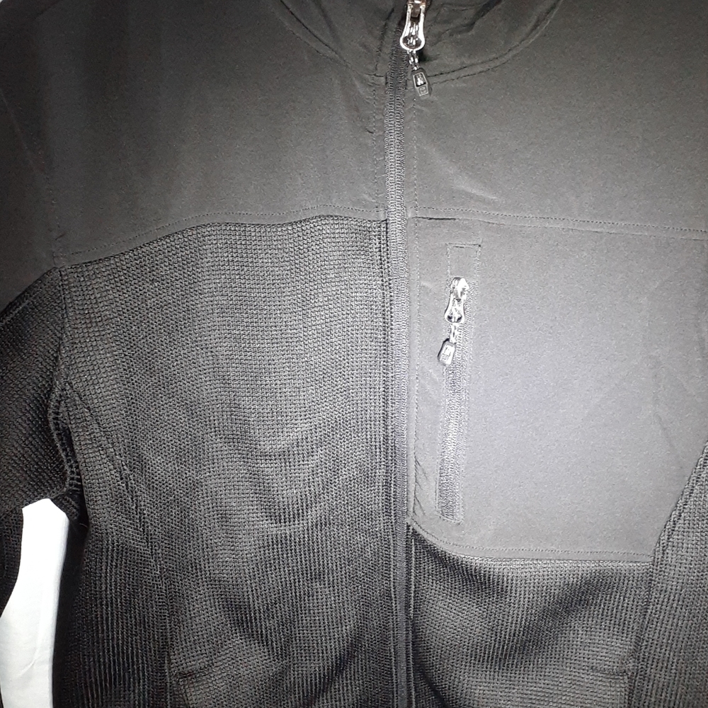 Black barely worn Swiss Tech Jacket
